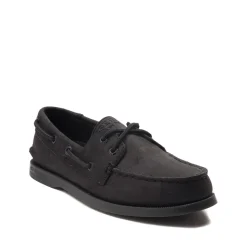 Sperry Top-Sider Authentic Original Boat Shoe - Little Kid / Big Kid - Black
