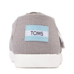 TOMS Alpargata Slip-On Casual Shoe - Little Kid / Big Kid - Drizzle Grey