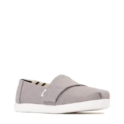 TOMS Alpargata Slip-On Casual Shoe - Little Kid / Big Kid - Drizzle Grey