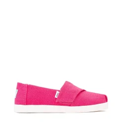 TOMS Alpargata Slip-On Casual Shoe - Little Kid / Big Kid - Fuchsia