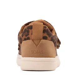 TOMS Cruz Double Strap Sneaker - Baby / Toddler / Little Kid - Leopard
