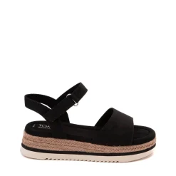 TOMS Diana Platform Sandal - Little Kid / Big Kid - Black