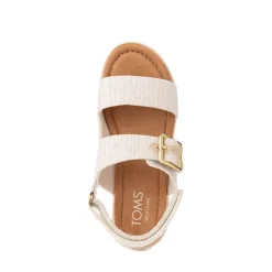 TOMS Giana Platform Sandal - Little Kid / Big Kid - Natural