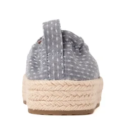 TOMS Valencia Platform Espadrille - Little Kid / Big Kid - Niagara Mist