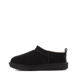UGG® Classic Micro Boot - Little Kid / Big Kid - Black