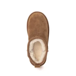 UGG® Classic Ultra Mini Platform Boot - Little Kid / Big Kid - Chestnut