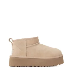 UGG® Classic Ultra Mini Platform Boot - Little Kid / Big Kid - Sand