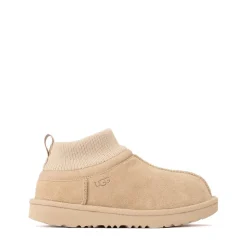 UGG® Classic Ultra Stretch Cuff Boot - Little Kid / Big Kid - Mustard Seed