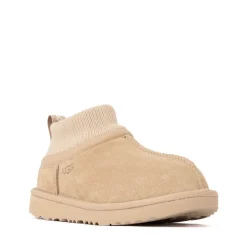 UGG® Classic Ultra Stretch Cuff Boot - Little Kid / Big Kid - Mustard Seed