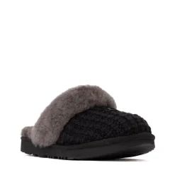 UGG® Cozy II Knit Slipper - Little Kid / Big Kid - Black