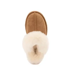 UGG® Disquette Platform Clog - Little Kid / Big Kid - Chestnut