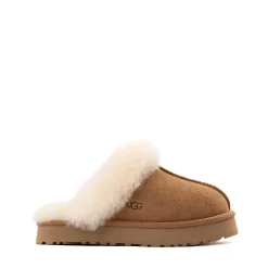 UGG® Disquette Platform Clog - Little Kid / Big Kid - Chestnut