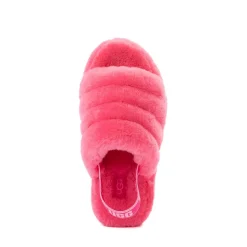 UGG® Fluff Yeah Slide - Little Kid / Big Kid - Deep Coral