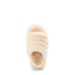 UGG® Fluff Yeah Slide - Little Kid / Big Kid - Natural