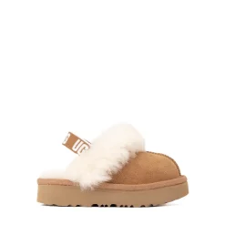 UGG® Funkette Clog - Toddler / Little Kid - Chestnut