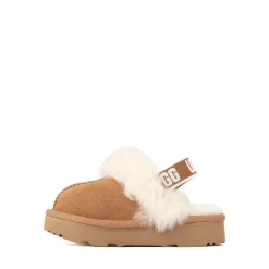 UGG® Funkette Clog - Toddler / Little Kid - Chestnut