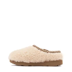 UGG® Tasman Maxi Curly Slipper - Little Kid / Big Kid - Natural