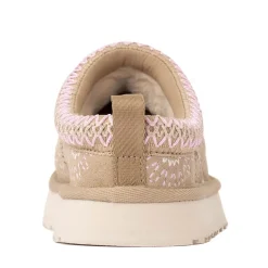 UGG® Tazz Sun Stitch Slipper - Little Kid / Big Kid - Mustard Seed