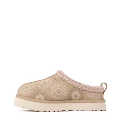 UGG® Tazz Sun Stitch Slipper - Little Kid / Big Kid - Mustard Seed