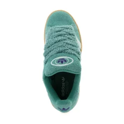 Womens adidas Campus '00s Athletic Shoe - Active Green / Semi Flash Aqua / Collegiate Purple