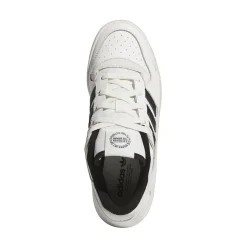 Womens adidas Forum CL Low Athletic Shoe - Cloud White / Black / Cream White