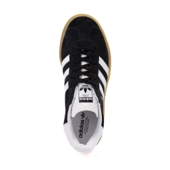 Womens adidas Gazelle Bold Athletic Shoe - Core Black / Cloud White