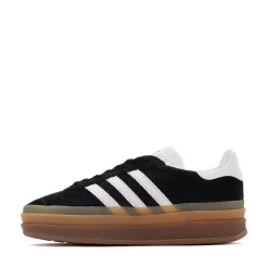 Womens adidas Gazelle Bold Athletic Shoe - Core Black / Cloud White