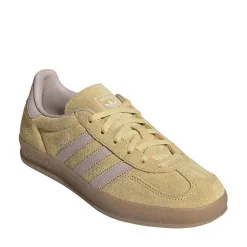 Womens adidas Gazelle Indoor Athletic Shoe - Almost Yellow / Wonder Quartz / Gum