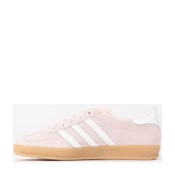 Womens adidas Gazelle Indoor Athletic Shoe - Sandy Pink / White / Gum