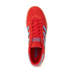 Womens adidas Handball Spezial Athletic Shoe - Better Scarlet / Lucid Aquamarine / Gold Metallic