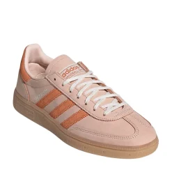 Womens adidas Handball Spezial Athletic Shoe - Blush Pink / Dusky Orange / Off White