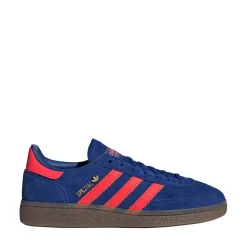 Womens adidas Handball Spezial Athletic Shoe - Collegiate Royal / Solar Red / Gold Metallic