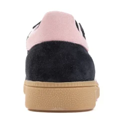 Womens adidas Handball Spezial Athletic Shoe - Core Black / Clear Pink / Gum
