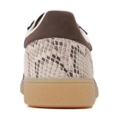 Womens adidas Handball Spezial Athletic Shoe - Cream White / Dark Brown / Gold Metallic