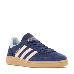 Womens adidas Handball Spezial Athletic Shoe - Dark Blue / Wonder Quartz / Clear Sky