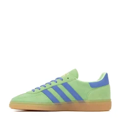Womens adidas Handball Spezial Athletic Shoe - Lime Burst / Blue Fusion / Gum