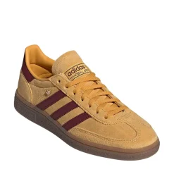 Womens adidas Handball Spezial Athletic Shoe - Preloved Yellow / Shadow Red / Gold Metallic