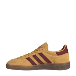 Womens adidas Handball Spezial Athletic Shoe - Preloved Yellow / Shadow Red / Gold Metallic