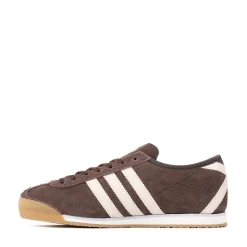 Womens adidas Italia '70s Athletic Shoe - Dark Brown / Alumina / Gold Metallic