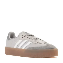 Womens adidas Sambae Athletic Shoe - Grey / White / Grey