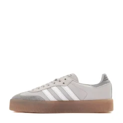 Womens adidas Sambae Athletic Shoe - Grey / White / Grey