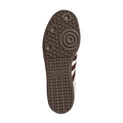 Womens adidas Samba LT Athletic Shoe - Cream White / Maroon / Gold Metallic
