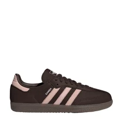 Womens adidas Samba OG Athletic Shoe - Aurora Coffee / Sandy Pink / Cloud White