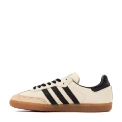 Womens adidas Samba OG Athletic Shoe - Cream White / Core Black / Sand Strata