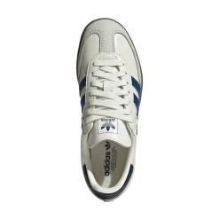 Womens adidas Samba OG Athletic Shoe - Off White / Dusky Petrol / Night Indigo
