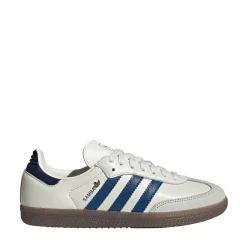 Womens adidas Samba OG Athletic Shoe - Off White / Dusky Petrol / Night Indigo