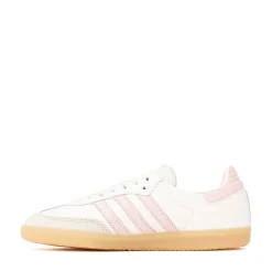 Womens adidas Samba OG Athletic Shoe - Off White / Sandy Pink / Gum