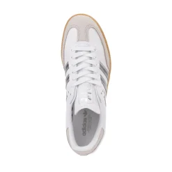 Womens adidas Samba OG Athletic Shoe - White / Silver / Gum