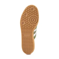 Womens adidas Samba OG Athletic Shoe - White / Tech Olive / Gum