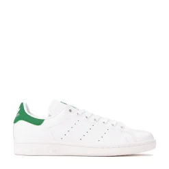Womens adidas Stan Smith Athletic Shoe - Cloud White / Cloud White / Green